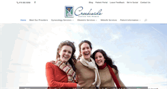 Desktop Screenshot of creeksideobgyn.com